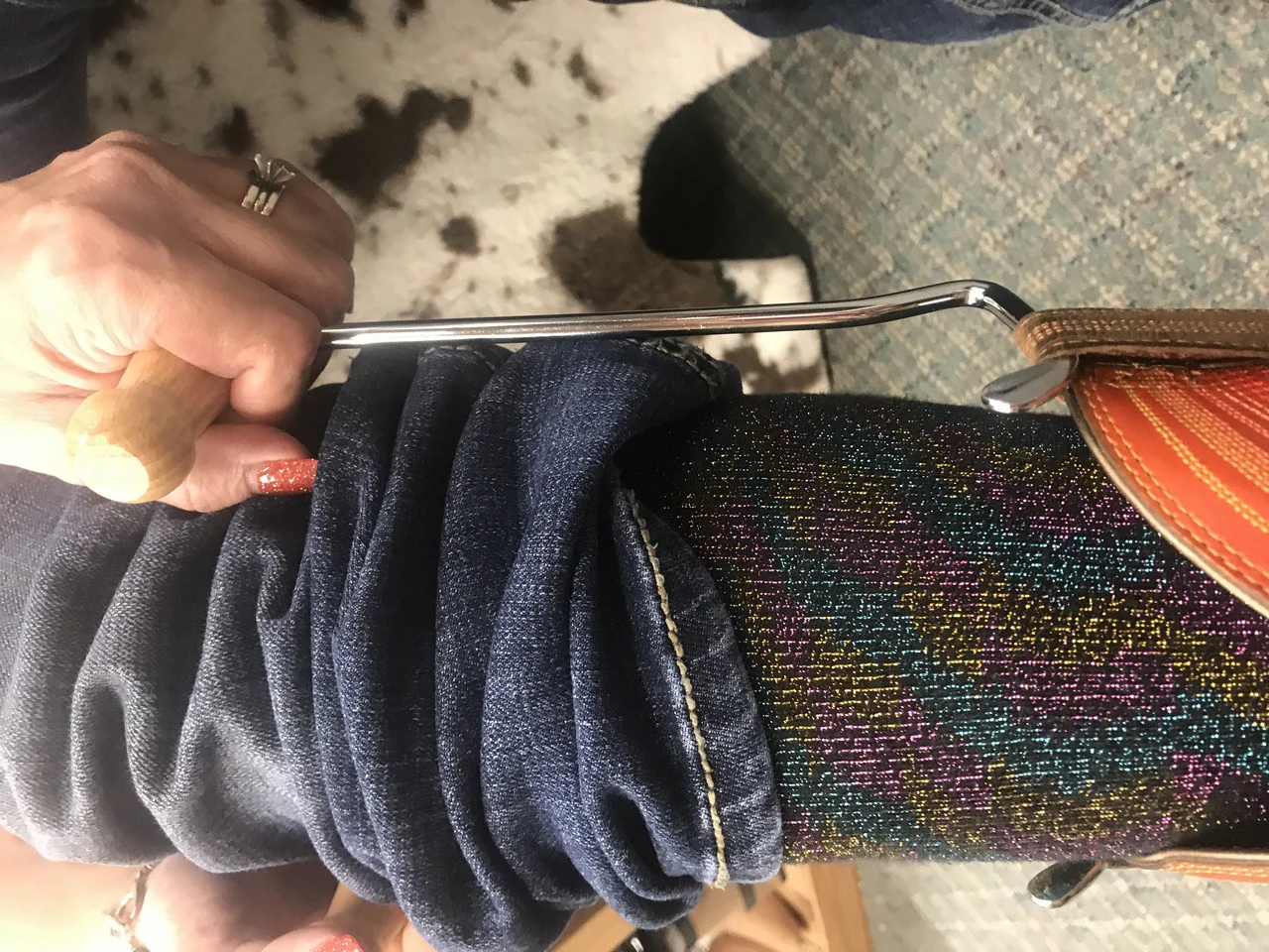 13" Extra Long Boot Hooks by M&F 04026 - Image 3