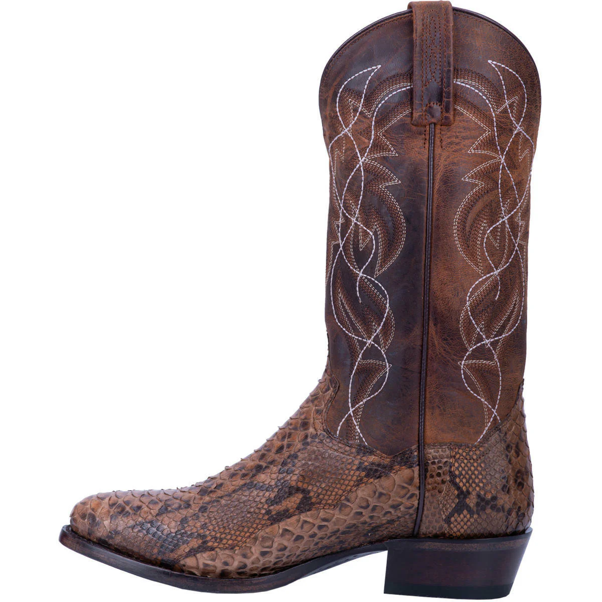 Men's Manning Chocolate Python by Dan Post Boot DP3037 - Image 4