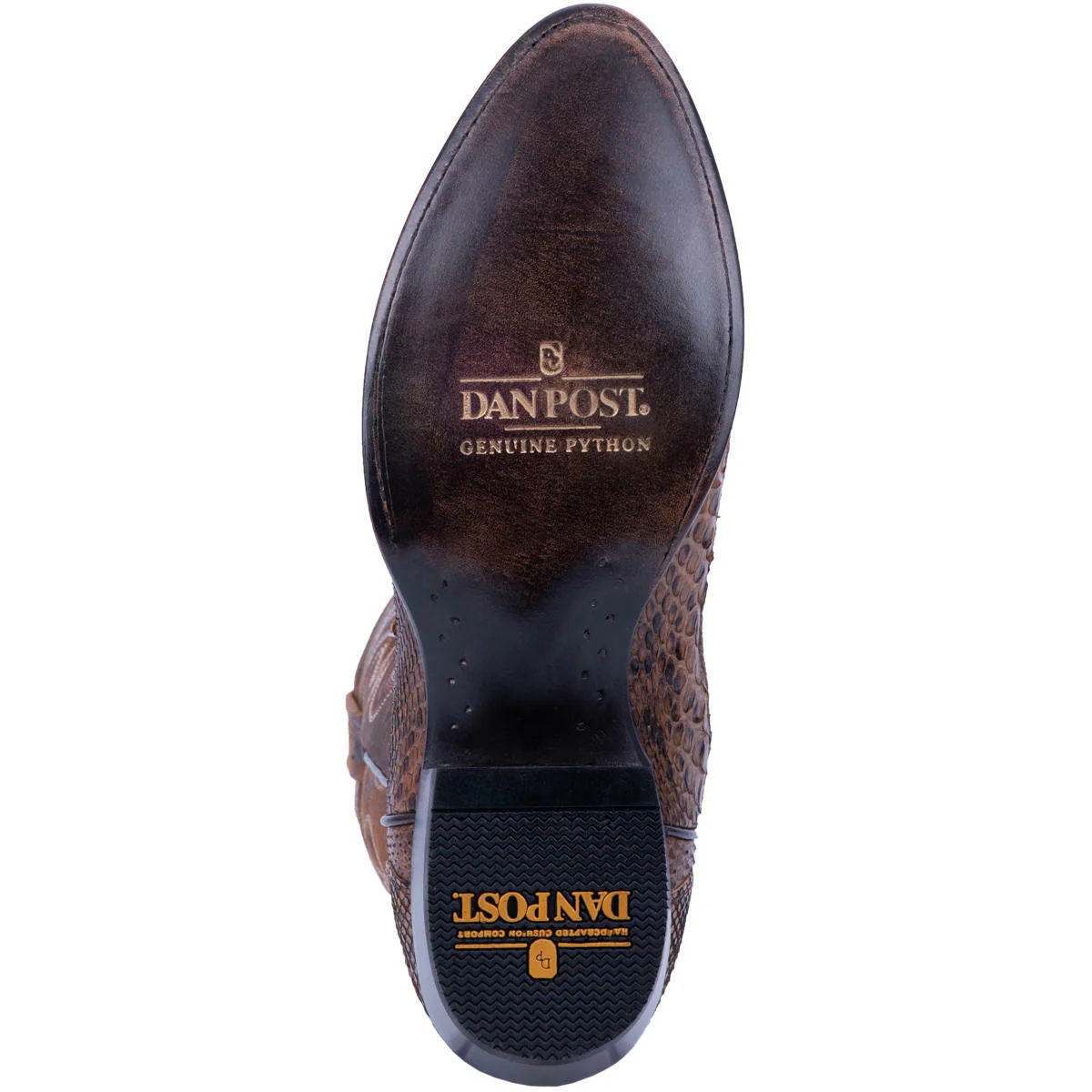 Men's Manning Chocolate Python by Dan Post Boot DP3037 - Image 7