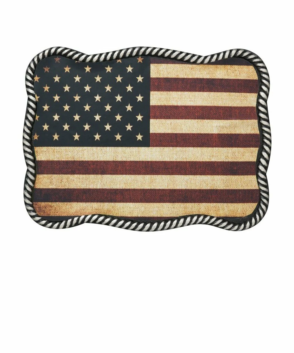 USA Rope Edge Buckle by Nocona 37040 - Image 3