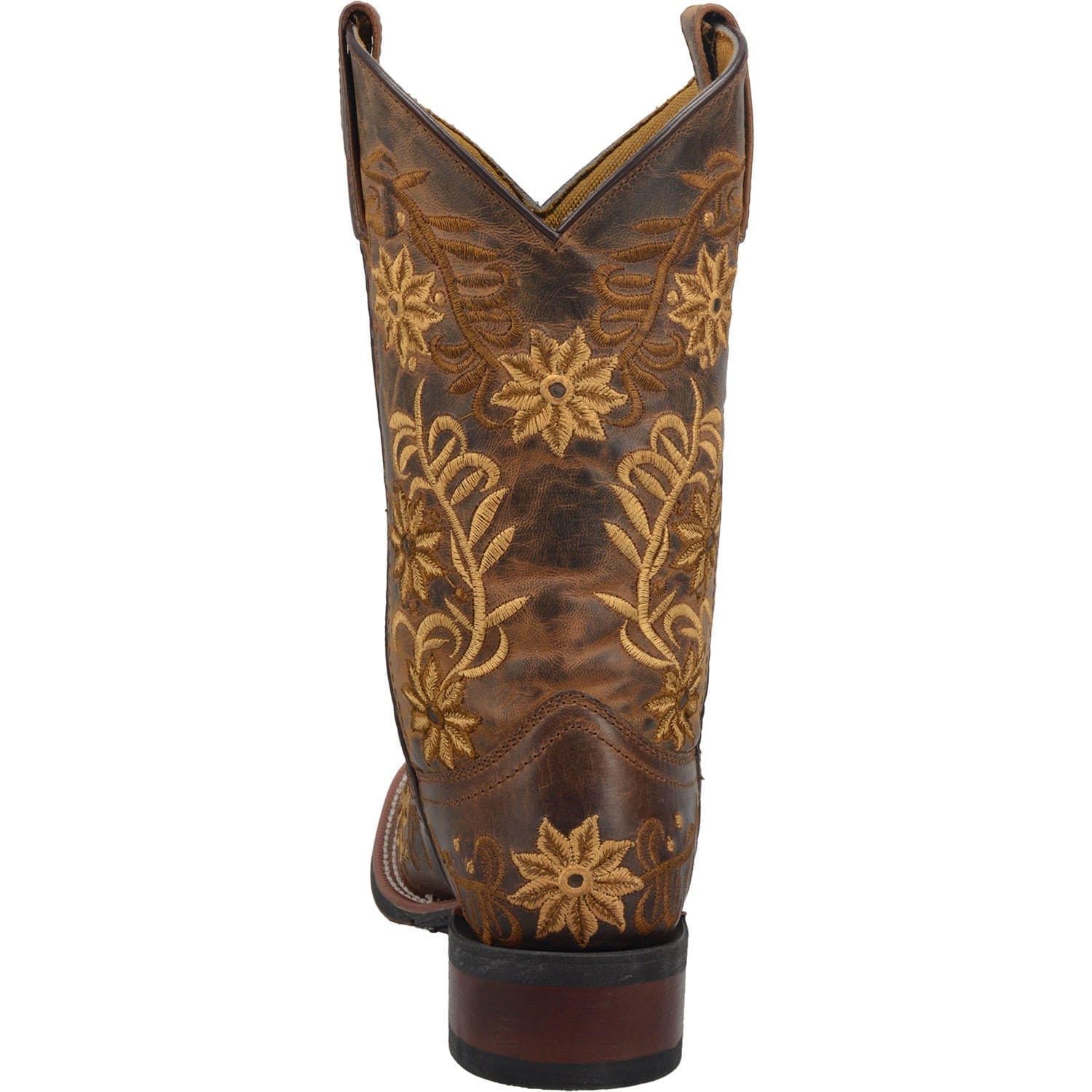 Women's Secret Garden Floral Embroidered Western Boot By Laredo 5822 - Image 5