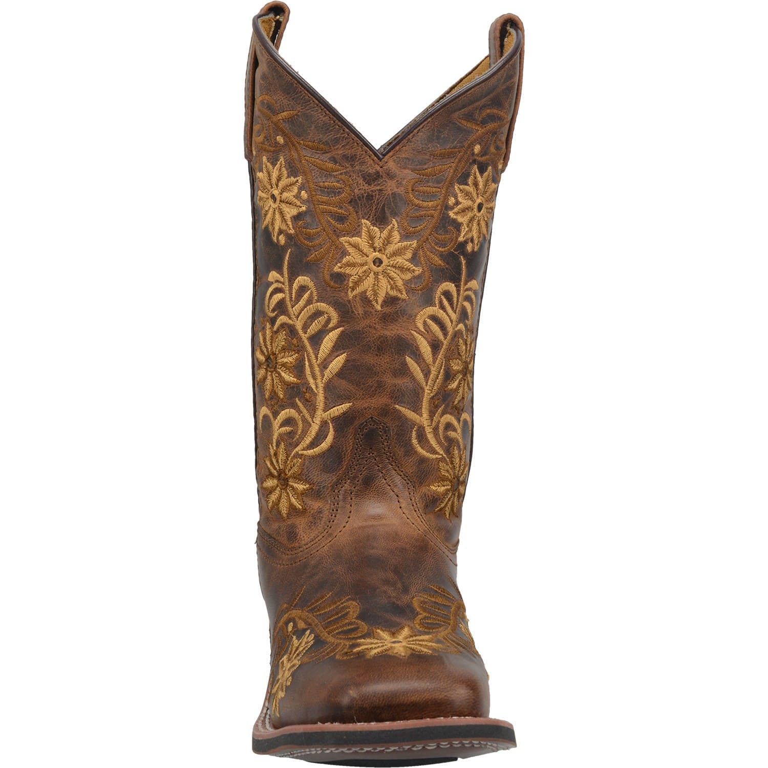Women's Secret Garden Floral Embroidered Western Boot By Laredo 5822 - Image 6