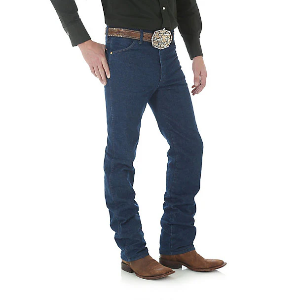 Men's Cowboy Cut Slim Fit Jeans Prewashed Indigo by Wrangler 936PWD - Image 3